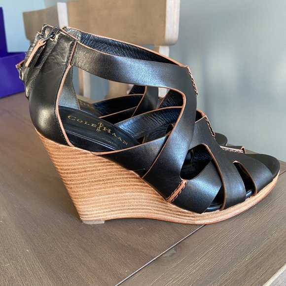 Cole Haan Shoes - Cole Haan Kimry Wedge Sandal size 7